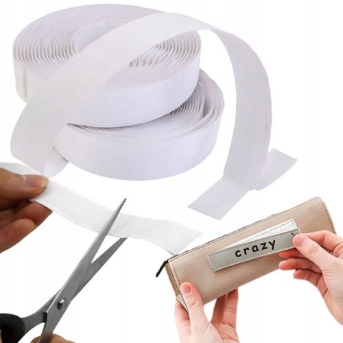 Taśma do OBRAZÓW RZEP CIĘCIA z RZEPEM SAMOPRZYLEPNA 4,57m TASMA PRZYLEPNA na Arena.pl