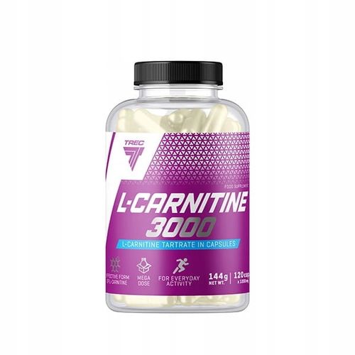 TREC NUTRITION L-CARNITINE 3000 - WIELOZADANIOWE KAPSUŁKI, REDUKCJA TKANKI na Arena.pl
