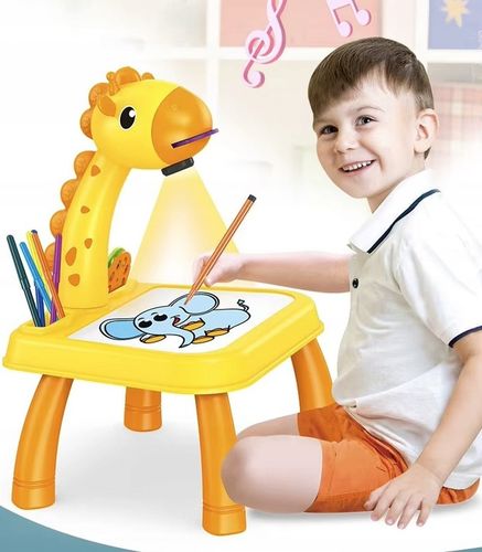 PROJEKTOR RZUTNIK DO NAUKI RYSOWANIA Stolik Edukacyjny Slajdy Do Malowania na Arena.pl