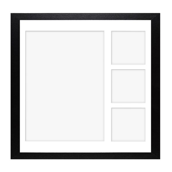 Ramka na 4 zdjęcia Hekla 40x40x4 MDF galeria czarny 1szt. zdjęcie 2