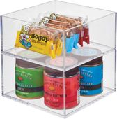 Pojemnik Organizer Plastikowy na biurko 2szt