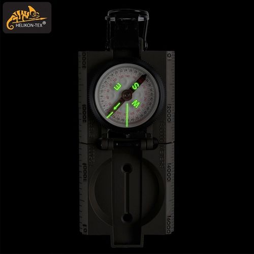 Busola kompas turystyczny wojskowy Helikon Ranger MK2 szary na Arena.pl