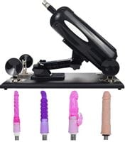Sex maszyna wibrator zestaw 4x DILDO machine GUN