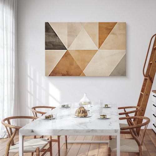 Obraz Canvas Do Salonu Styl Boho Wzór Geometryczny Abstrakcja 120cm x 80cm na Arena.pl