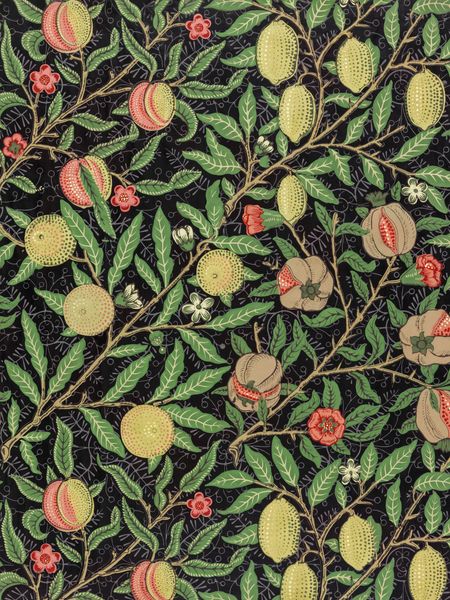 Plakat 60x80cm Fruit Pattern, William Morris Vintage do Salonu zdjęcie 1