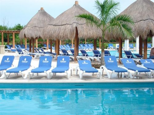 Leżak Marina BIAŁY/NIEB  D2 na Arena.pl