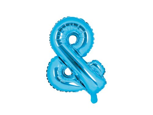 Balon foliowy &, 35cm, niebieski na Arena.pl