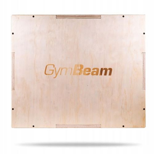 SKRZYNIA PLYOMETRYCZNA DREWNIANA JUMP BOX CROSSFIT HIIT 40x51x61cm GymBeam na Arena.pl