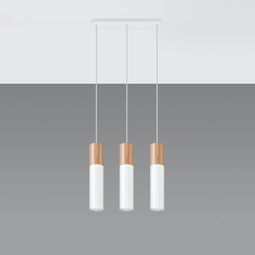 Lampa wisząca PABLO 3L biała na Arena.pl