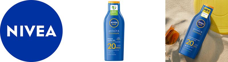 Nivea Protect & Moisture SPF20 Balsam Do Opalania zdjęcie 6