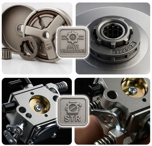 PIŁA SPALINOWA PILARKA ŁAŃCUCHOWA 5,7km 2x łańcuch prowadnica 2x Olej na Arena.pl