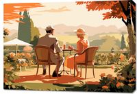 Obraz 100x70cm Retro Randka