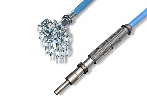 BARDZO MOCNY zestaw szczotka do czyszczenia komina TURBOSPINER 10 na Arena.pl