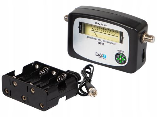 MIERNIK SYGNAŁU DVB-T SAT BLOW TVF10 SIGNAL FINDER TELEWIZJI NAZIEMNEJ na Arena.pl