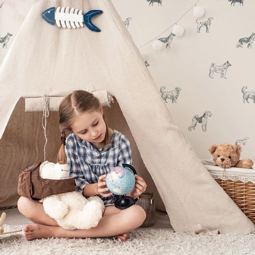 Tapeta Szkic Psy W120 250 cm płótno na Arena.pl