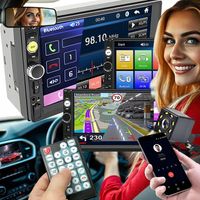 RADIO SAMOCHODOWE BLUETOOTH 2DIN DOTYKOWE NAWIGACJA KAMERKA KAMERA COFANIA