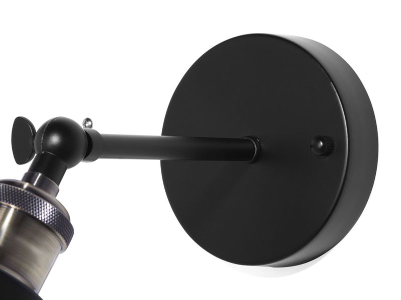 Zestaw 2 lamp ściennych szklane czarne LOVAT zdjęcie 7