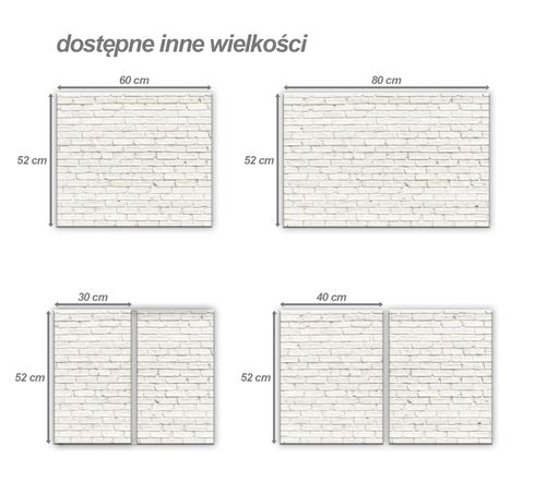 SZKLANA DESKA NA KUCHENKĘ 60x52 005A CEGŁA na Arena.pl