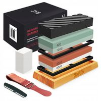 Ostrzałka Do Ostrzenia Noży Kamień Wodny 10w1 DUŻY ZESTAW OSEŁKA 400 - 8000