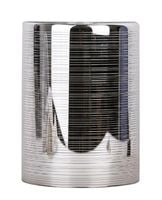 Klosz szklany do zwisu cox 12x16 chrom