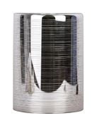 Klosz szklany do zwisu cox 12x16 chrom