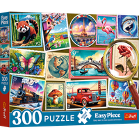 Puzzle - 300 EasyPiece - Znaczki pocztowe Trefl 23100