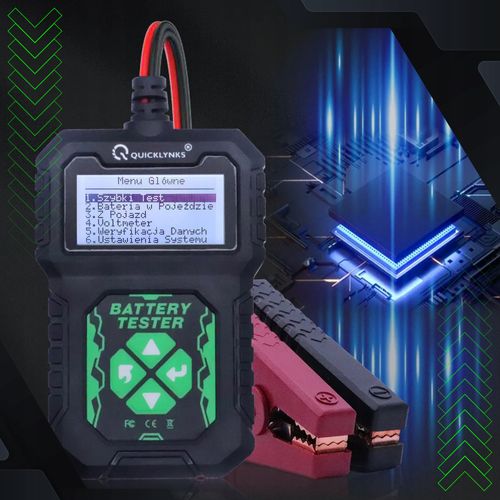 TESTER AKUMULATORÓW 12V JĘZYK POSLKI DO 220AH na Arena.pl