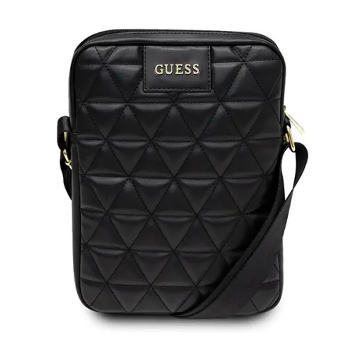 Torba Guess Quilted na tablet 10'' - czarna na Arena.pl