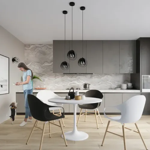 Plafon TULOS czarny na Arena.pl