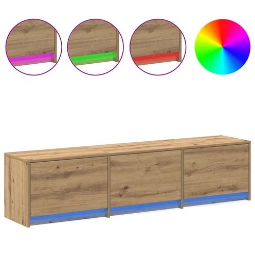 Szafka RTV z szufladą Dąb rzemieślniczy 162,5 x 34 x 40 cm na Arena.pl