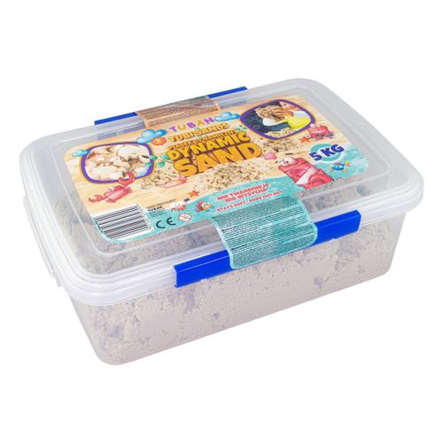 Piasek dynamiczny 5kg w pudełku, naturalny na Arena.pl