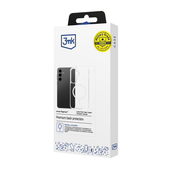 samsung galaxy s25 fe - 3mk armor magcase zdjęcie 8