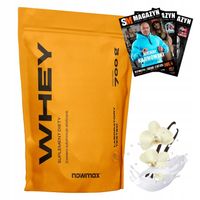 nowmax BIAŁKO WPC WANILIOWE 700g WHEY PROTEIN KOMPLEKS BIAŁKOWY CONCENTRATE