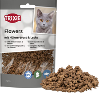 TRIXIE Flowers KURCZAK ŁOSOŚ ciasteczka przysmak kota nagroda ciastka 50g