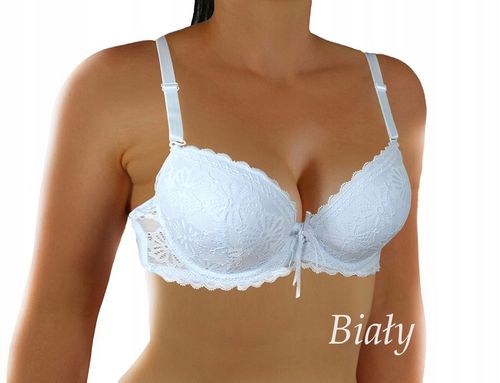 Koronkowy exclusive MAX PUSH UP B 75 Kolory na Arena.pl