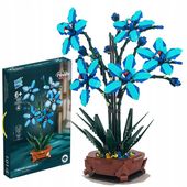 KLOCKI KONSTRUKCYJNE ORCHIDEA BUKIET KWIATÓW DO UŁOŻENIA 1097 ELEMENTÓW