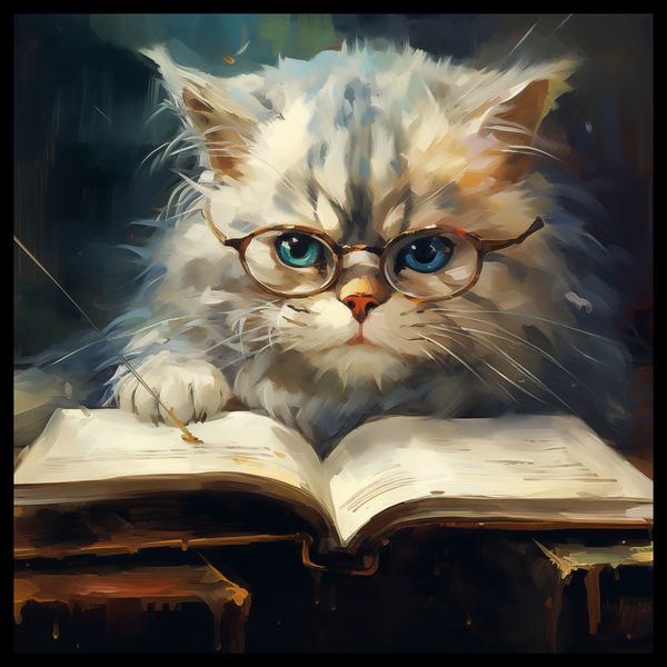 Plakat 70x70cm Ucz Się Ucz zdjęcie 2