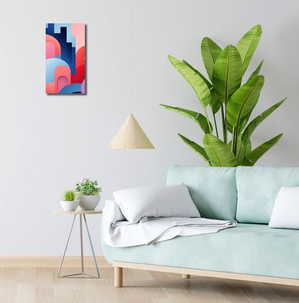 Obraz 20x40cm Miasto Kolorów zdjęcie 2