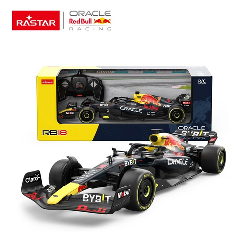 Samochód zdalnie sterowany Oracle Red Bull Racing RB18 R/C 1:18 Rastar na Arena.pl