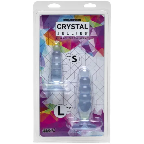 doc johnson crystal jellies zestaw treningowy 2 rozmiary bezpieczny na Arena.pl