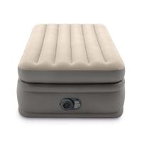 materac welurowy 191x99x51cm z wbudowaną pompką elektryczną intex 64162nd