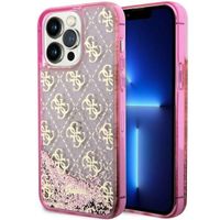 Guess GUHCP14XLC4PSGP iPhone 14 Pro Max 6.7" różowy/pink hardcase Liquid