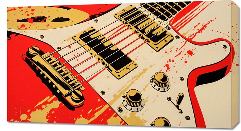 Obraz 90x50cm Przed Graniem zdjęcie 1