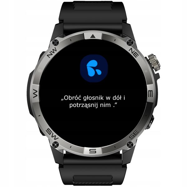 Smartwatch Wenom Explorer czarny zdjęcie 13