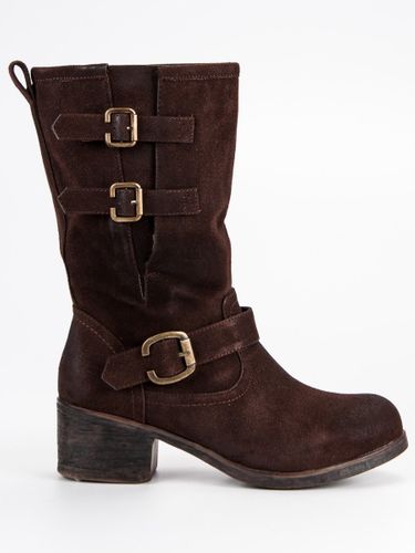 BRĄZOWE BOTKI WORKERY Rozmiar - 39 na Arena.pl