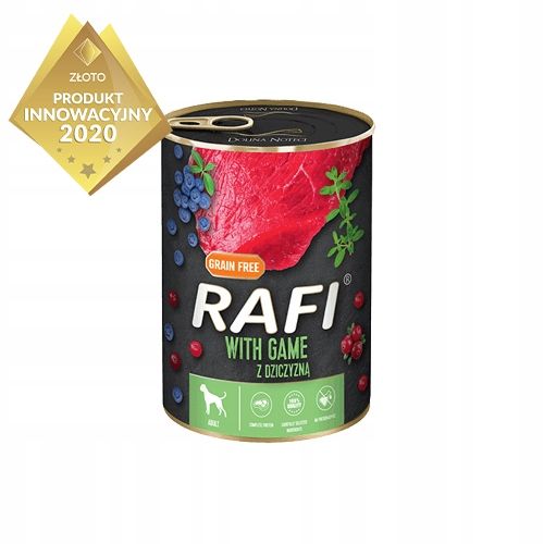 Karma mokra dla psa Rafi mix smaków 24x400 g na Arena.pl