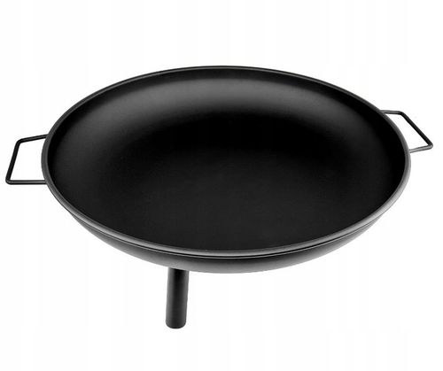 DUŻE PALENISKO OGRODOWE GRILL OGNISKO MISA 60 cm STALOWE CZARNE na Arena.pl