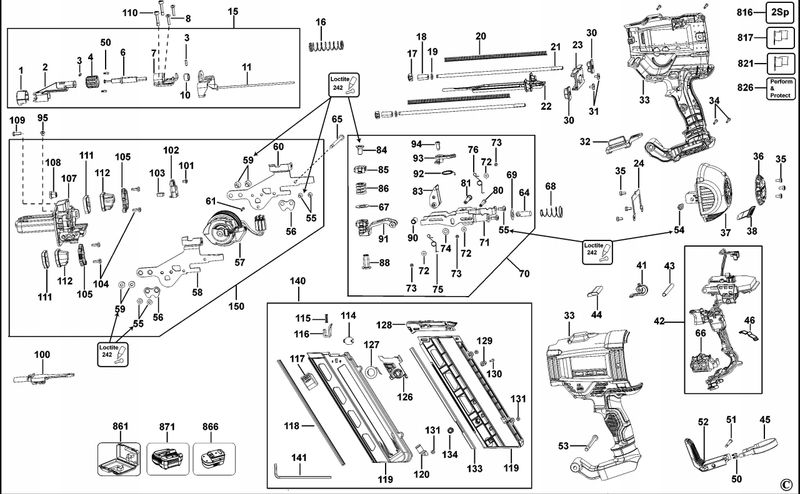 DEWALT N486032 BIJAK DO DCN695 zdjęcie 1
