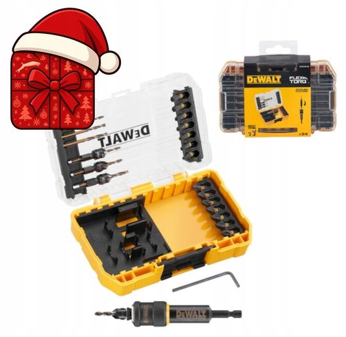 DeWALT ZESTAW WIERTEŁ I BITÓW 22cz. "OBRÓĆ I PRACUJ" W KASECIE na Arena.pl