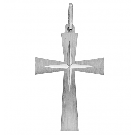 SREBRNY KRZYŻYK OZDOBNY PRÓBA SREBRA 925 GRAWER GRATIS! zdjęcie 1